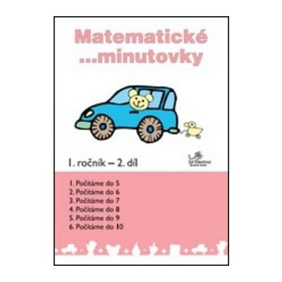 Matematické minutovky pro 1/2 - Josef Molnár, Hana Mikulenková – Hledejceny.cz