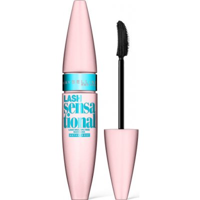 Maybelline Lash Sensational Waterproof řasenka 1 Black 9,4 g – Hledejceny.cz