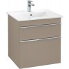 Koupelnový nábytek Villeroy & Boch Venticello skříňka 55.3x50.2x59 cm závěsná pod umyvadlo šedá A92301VG