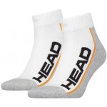 Head ponožky Quarter 2-pack White-Grey bílá – Zboží Dáma