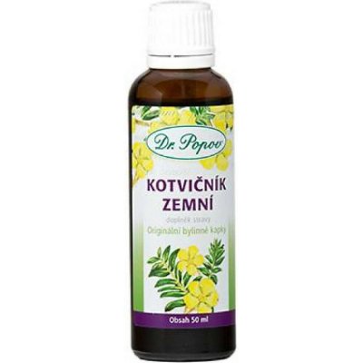 Dr.Popov Bylinné Kotvičník zemní 50 ml – Hledejceny.cz