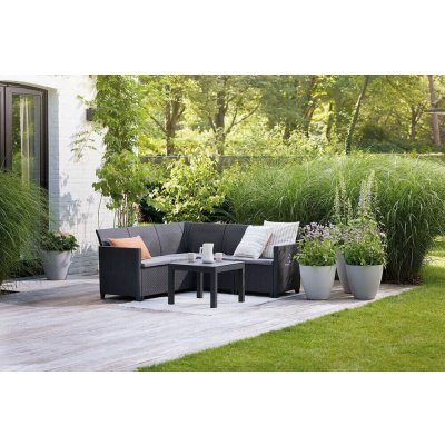Keter MARIE 5 CORNER set grafit – Hledejceny.cz