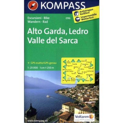 Alto Garda Ledro Valle del Sarca 1:25 000 - KOMPASS-Karten GmbH