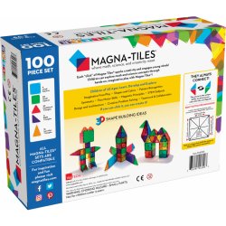 Magna-Tiles 100 Clear průhledná