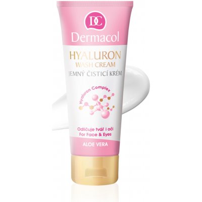 Dermacol Hyaluron Wash Cream jemný čistící krém 100 ml – Hledejceny.cz