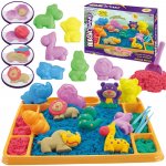 Woopie Magický Piasek Safari Dobrodružný Set XL ZOO se Stolečkem a Formičkami – Zboží Mobilmania