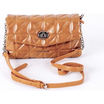 David Jones Paris Moderní malá crossbody kabelka 6719-1A hnědá