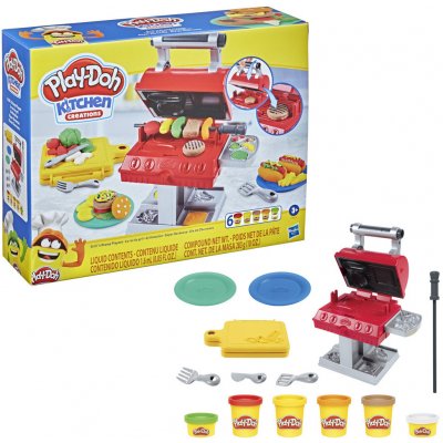 Play-Doh Barbecue gril kreativní set modelína s doplňky – Zbozi.Blesk.cz