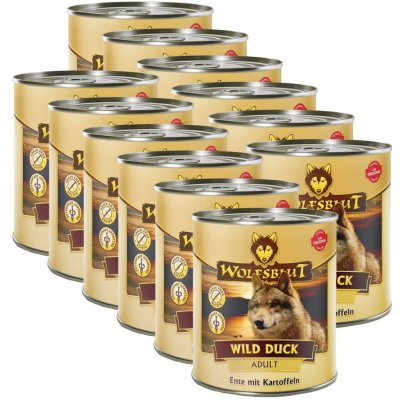 Wolfsblut Wild Duck 12 x 0,8 kg – Zbozi.Blesk.cz