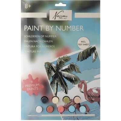 Nassau Malování podle čísel Plameňáci AR1069/GE – Hledejceny.cz