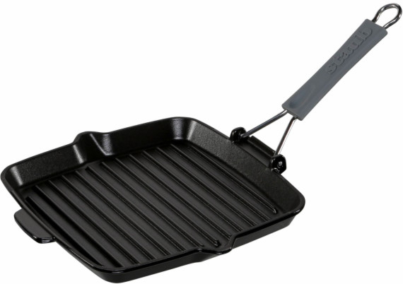 Staub Grilovací čtvercová 24 cm černá