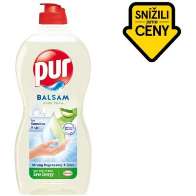 Pur Balsam Aloe Vera Čisticí prostředek na ruční mytí nádobí 450 ml – Zbozi.Blesk.cz