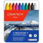 Caran d'Ache NEOCOLOR ll Akvarelové pastely sada 10 ks – Hledejceny.cz