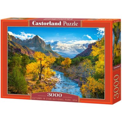Castorland 300624 USA národní park ZION 3000 dílků – Zboží Mobilmania