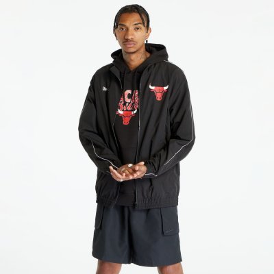 New Era NBA Track Jacket Chicago Bulls Black/ Front Door Red – Zboží Mobilmania