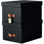 Leitz Puro úložný box A4 260 x 200 x 350 mm černý 2 ks – Hledejceny.cz