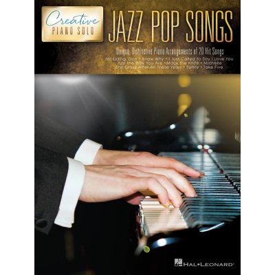 Hal Leonard Noty pro piano Jazz Pop Songs Creative Piano Solo – Hledejceny.cz