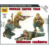 Sběratelský model ZVEZDA Model Kit figurky 6217 German Sniper Team 1:72