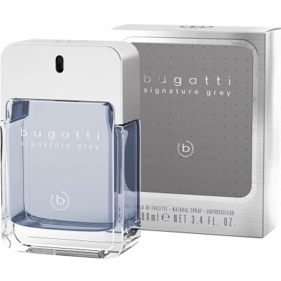 Bugatti Signature Grey toaletní voda pánská 100 ml – Hledejceny.cz