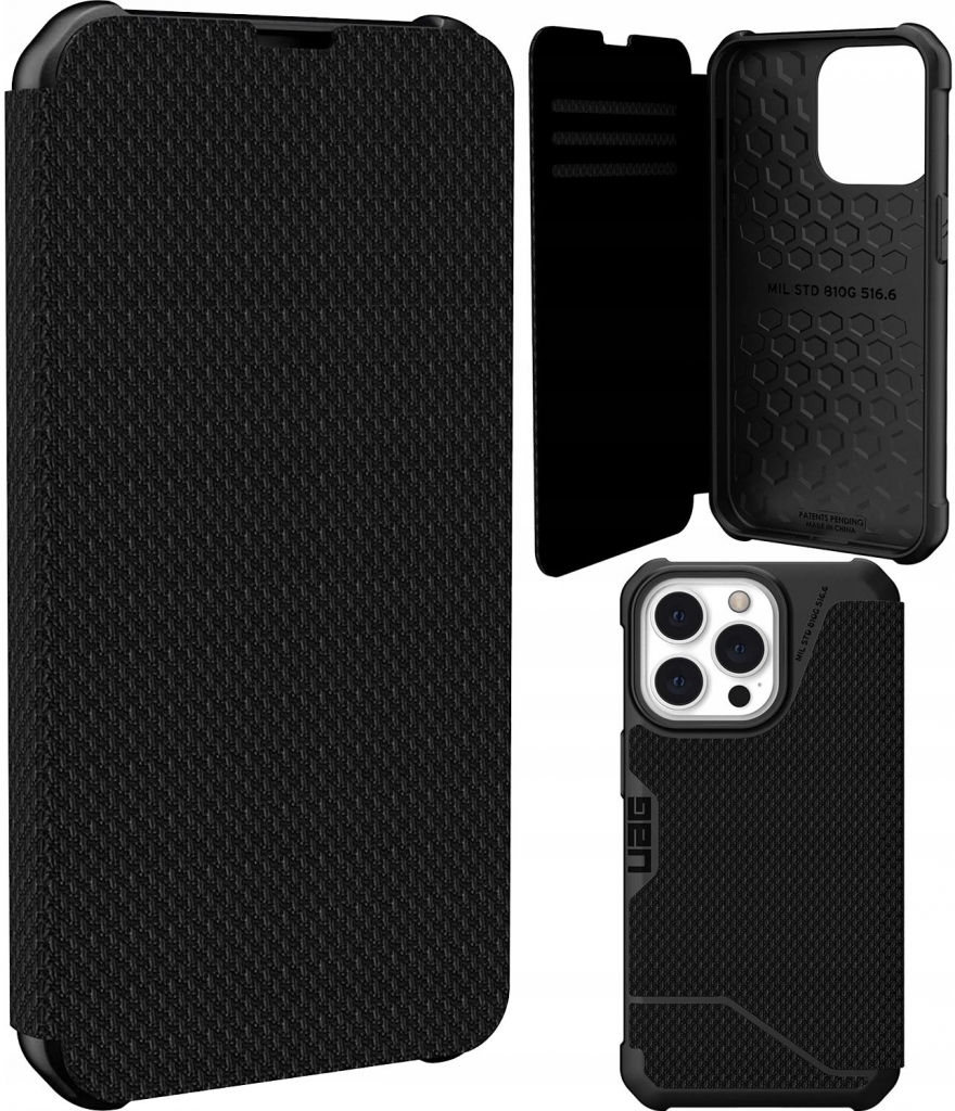 Pouzdro UAG Metropolis Kevlar iPhone 13 Pro černé