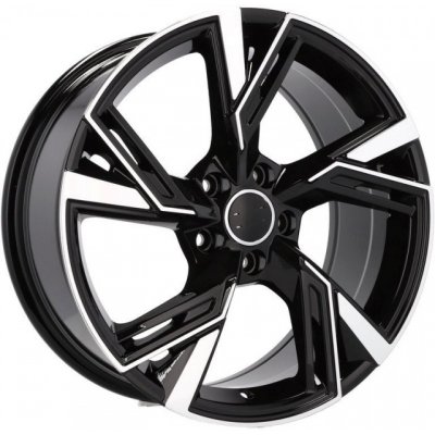 Racing Line B1571 8x18 5x112 ET30 black polished – Hledejceny.cz