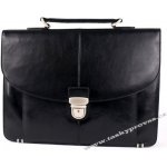 Sněžka kožená aktovka 573615 černá – Sleviste.cz