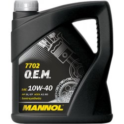 Mannol O.E.M. for Chevrolet Opel 10W-40 4 l