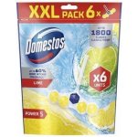DOMESTOS WC blok "Power 5", limetka, 6 x 50 g – Sleviste.cz