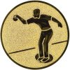 Sportovní medaile petanque emblém LTK039M
