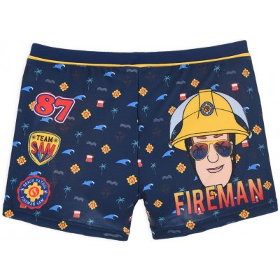 Chlapecké plavky Fireman Sam Beach Patrol tmavě modré – Sleviste.cz