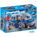  Playmobil 9236 Policejní dodávka a zátarasa