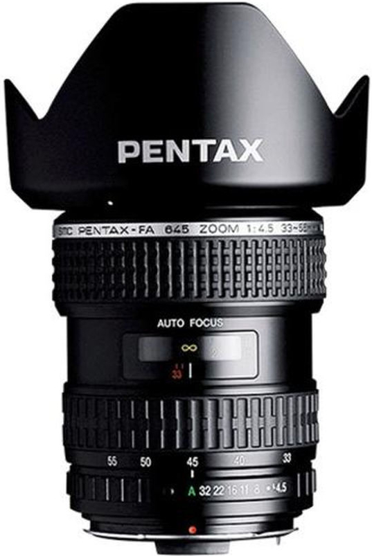 Pentax SMC FA 645 33-55mm f/4.5 AL 82 mm