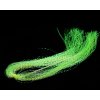 Výroba nástrahy Sybai Streamerové Vlasy Magnum Crystal Flash Hair Fluo Yellow 27cm