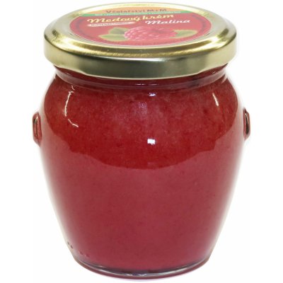 Včelařství M+M medový krém s malinami 250 g – Zboží Dáma