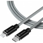 Tactical Fast Rope Aramid USB-C/Lightning MFI 0.3m Grey 57983104174 – Zboží Mobilmania