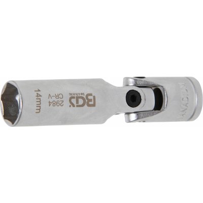 BGS 2984, Sada kloubových šestihranných hlavic na žhavicí svíčky | 10 mm (3/8") | 14 mm – Hledejceny.cz
