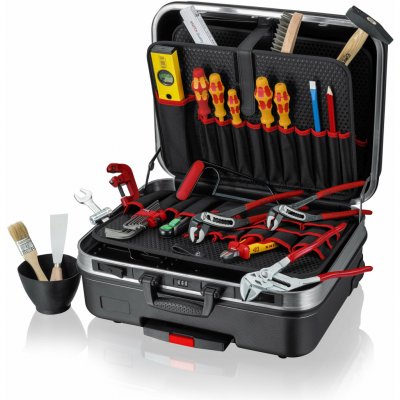 KNIPEX 00 21 06 HK S Kufr na nářadí „BIG Basic Move“ pro instalatéry 31dílné 515 mm – Zboží Mobilmania
