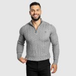 Iron Aesthetics Cable Knit šedý – Hledejceny.cz
