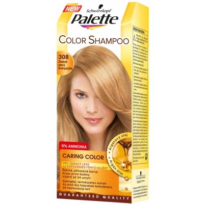 Pallete Color Shampoo zlatavě plavý 308 – Zboží Mobilmania