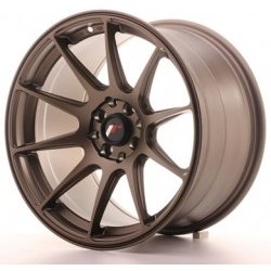 Alu kolo, lité kolo Japan Racing JR11 9,75x17 5x100/114,3 ET30 matt bronze