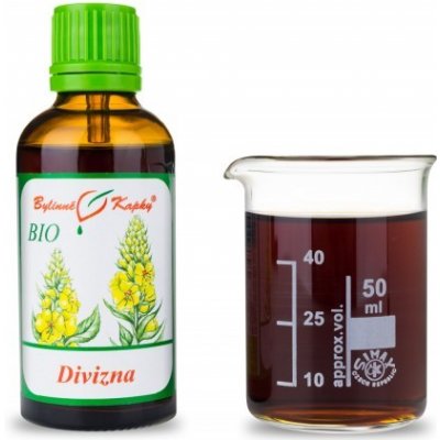 Bylinné kapky Divizna kapky tinktura BIO 50 ml – Hledejceny.cz