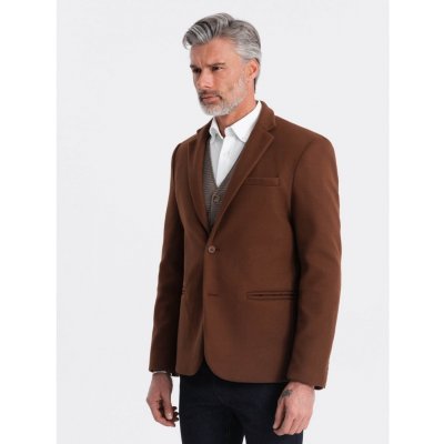 Ombre OM-BLZB-0118 chocolate brown – Zboží Dáma