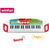 Dětská hudební hračka a nástroj Winfun Pianko 46 cm 37 kláves