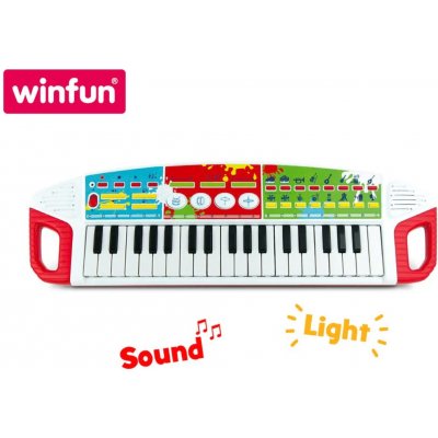 Winfun Pianko 46 cm 37 kláves – Zboží Mobilmania