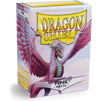 Dragon Shield Matte Pink obaly 100 ks