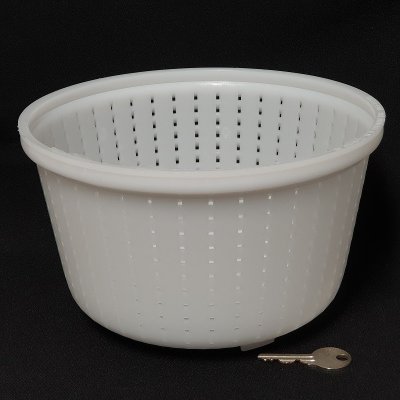 Forma na sýr FA658 kónická dole zaoblená lisovací 2000g – Sleviste.cz