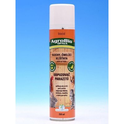 AgroBio Effect Odpuzovač parazitů blechy, klíšťata, čmelíci Ektosol 250 ml – Zbozi.Blesk.cz