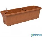 Plastkon Samozavlažovací Truhlík FANTAZIE teracota 40 x 19 x 18 cm – Hledejceny.cz