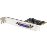 Startech 1-Port Parallel PCIe Card, PCI Express to Parallel DB25 LPT Adapter Card, Desktop Expansion Controller for Printer, SPP/ECP PEX1P2 – Hledejceny.cz