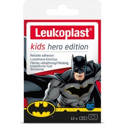 Leukoplast Kids Hero Edition Náplast dětská 2 velikosti 12 ks